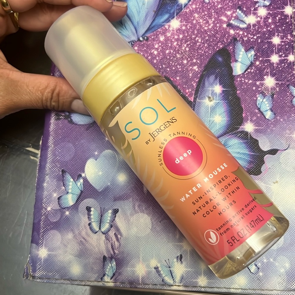 SOL by Jergens Sunless Tanning Deep Water Mousse 5 oz. Pump